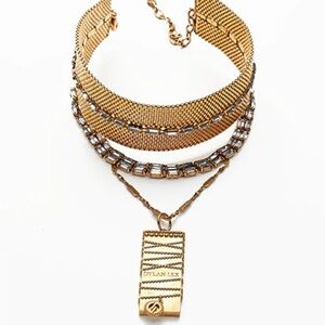 Dylanlex Gold TEDDY Choker Necklace